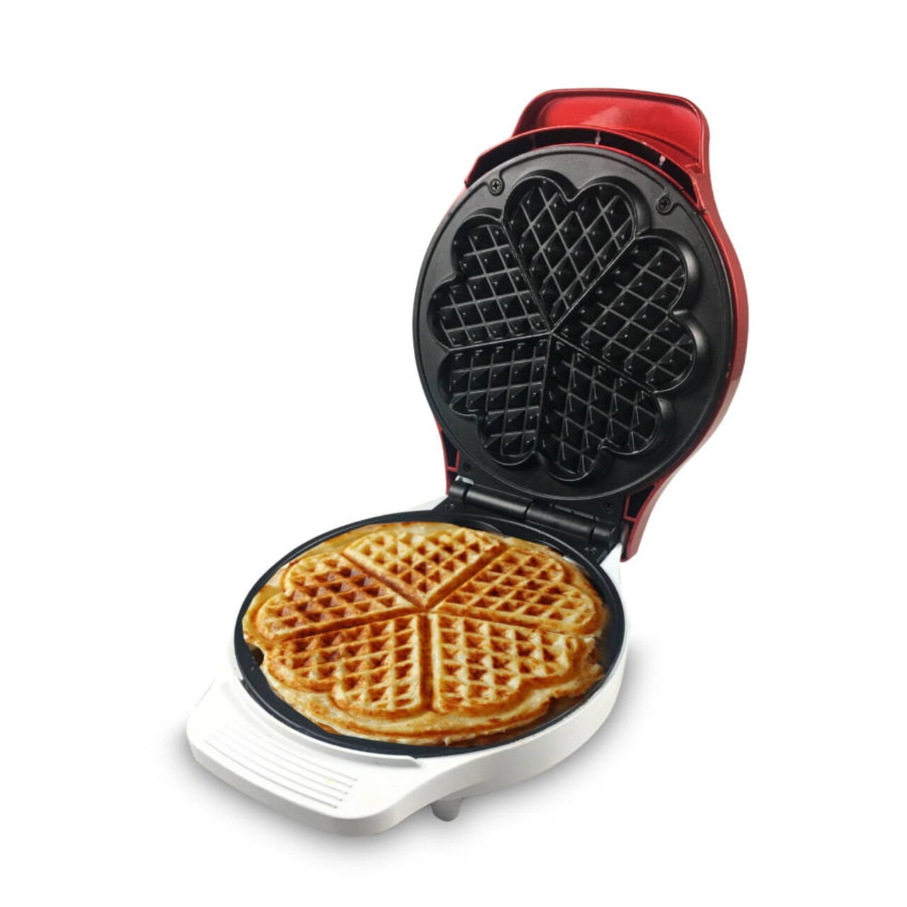 Aparat de facut vafe/gofre BT.603Y, Beper, 1000 W, capacitate de preparare 5 vafe in forma de inima - imagine 6